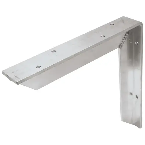 Countertop Support Bracket, Aluminum Mill finish, 18 x 18" (L x H), 450 lbs per bracket - pack of 2