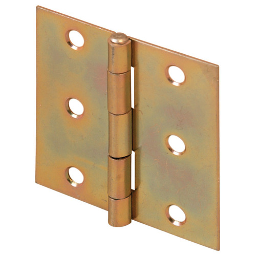 Furniture Hinge, with Fixed Pin, 5 Knuckles 1 15/16" x1 15/16", 1.0 mm material thickness, 3 holes per wing - pack of 50