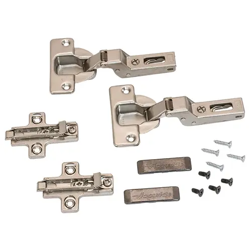 Pocket Door Component, Accuride 1234 Hinge Kit for overlay frameless door, Accuride 4180-0314-XE; 40 mm