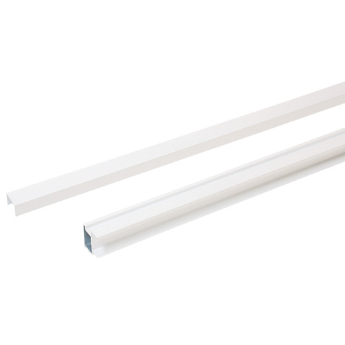 S 80 Sliding Door Kit, for 3/4" Doors White Aluminium Steel Plastic