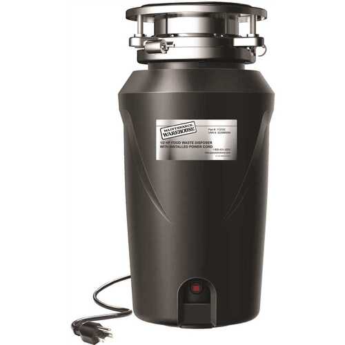 HD Supply-Maintenance Warehouse US-MW5-43 1/2 HP Garbage Disposal with Installed Power Cord
