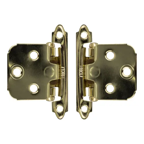 Non Self-Closing / Free Swinging Variable Overlay Flush Cabinet Hinge 3/8 - 2 per pack x20 packs