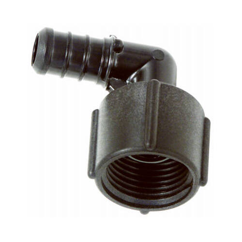 Swivel Elbow 1/2" Barb X 1/2" D FIP Poly Alloy