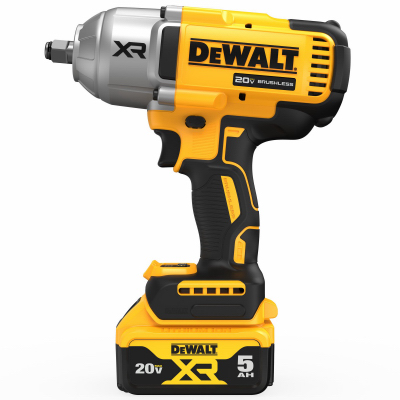 Black & Decker DCF900P1 Impact Wrench w/Hog Ring 20V MAX XR 1/2" Cordless Brushless Kit (Battery & Charger)