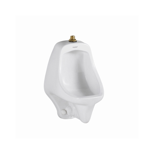Allbrook Series 6550.001.020 Urinal, 0.5 to 1 gpf, Vitreous China, White, Wall Mounting