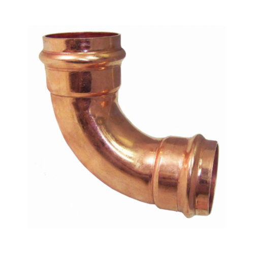 1 In. Press by Press Copper Pipe Elbow, 90 Degrees