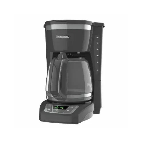 Black & Decker CM1100B 12-Cup Programmable Coffeemaker, Black