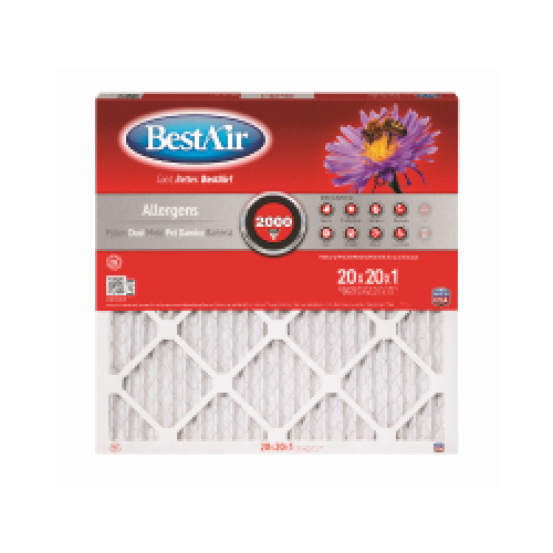20x20x1 Furnace Filter - pack of 6