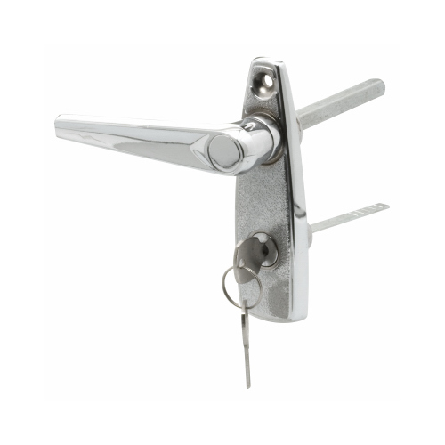 Prime-Line GD52147 L-Handle and Locking Unit, 5/16 in L Shaft, Chrome