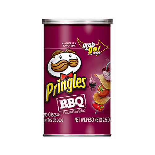 KELLOGG SALES COMPANY 00038000183645-XCP12 71G BBQ Pringles - pack of 12