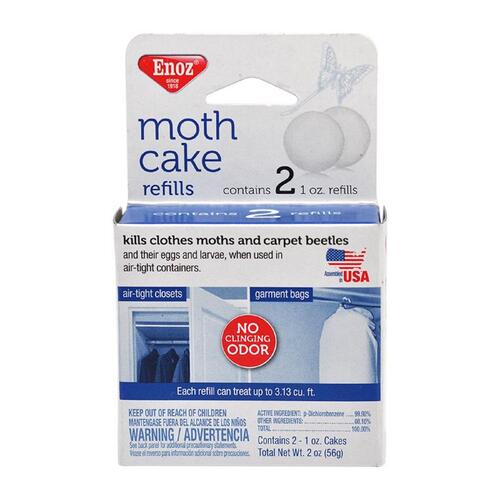 Moth Cake With Plastic Case, 2-oz.