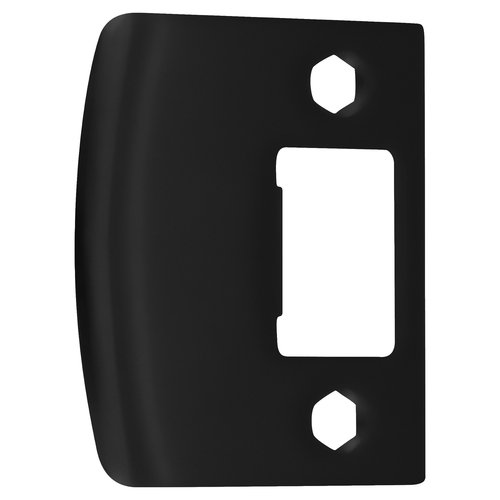 Entry Knob / Lever Thick Door Kit Satin Black Finish