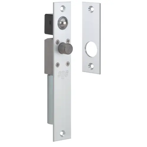 Electric Bolt Lock, Narrow Right Angle, Fail-Safe, 12/24VDC, 628/US28 Satin Aluminum