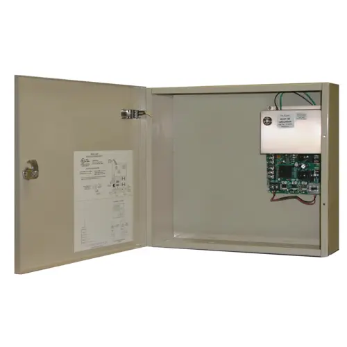 6 Amp Power Supply, 12/24 VDC Field Selectable, Field Select One 6 Amp Output, or Three 2 Amp Class 2 Outputs, with 16 In. Wide by 14 In. high by 6.5 In. Deep Box