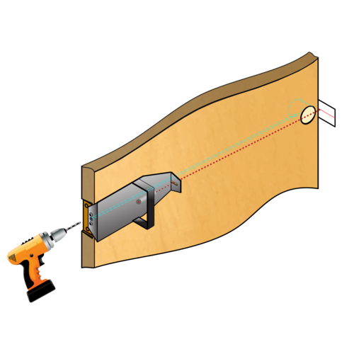 SDC 7000DGK Laser Door Core Drill Guide Kit