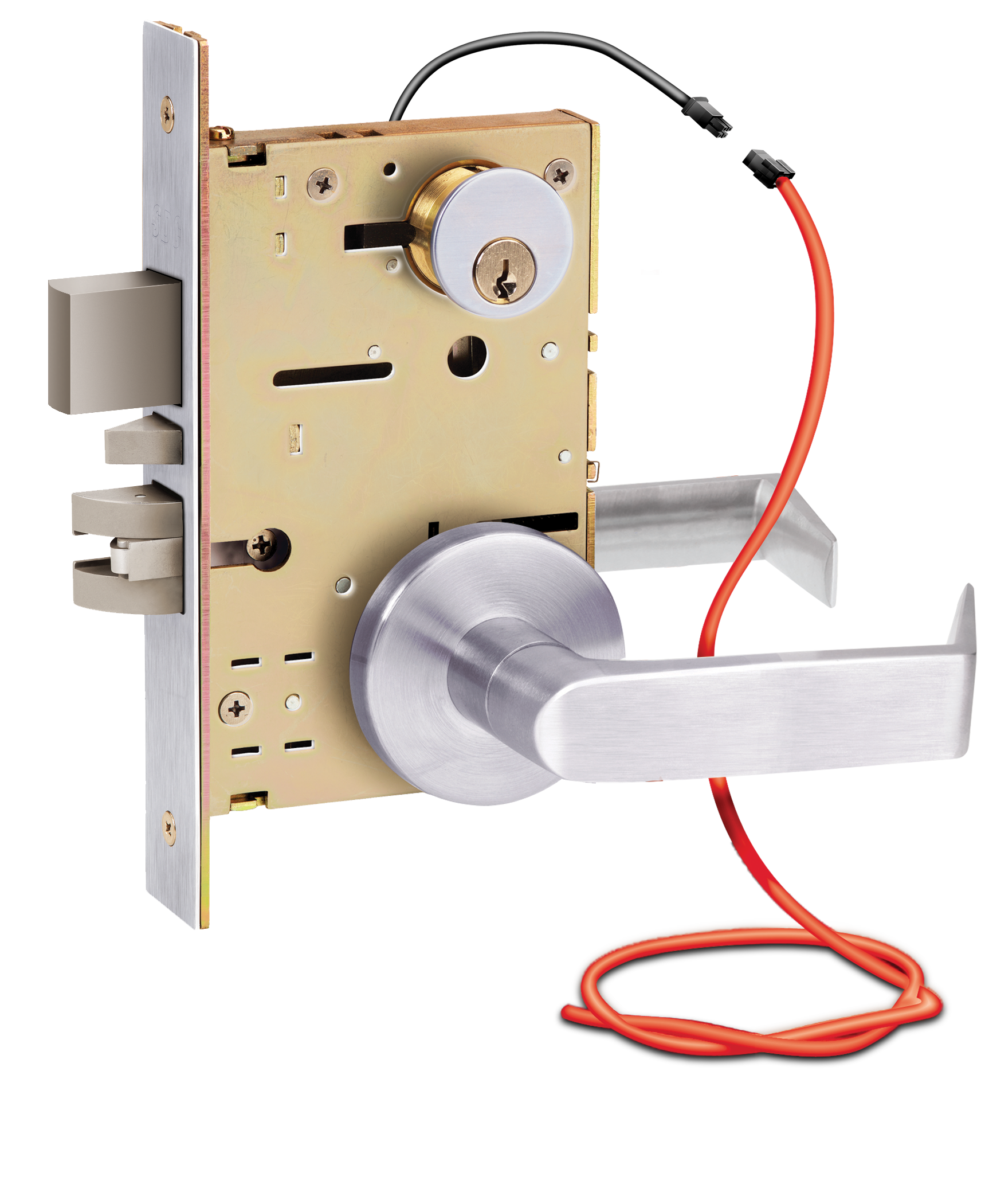 Security Door Controls Z7850RQG SELECTRIC PRO MORTISE LOCK