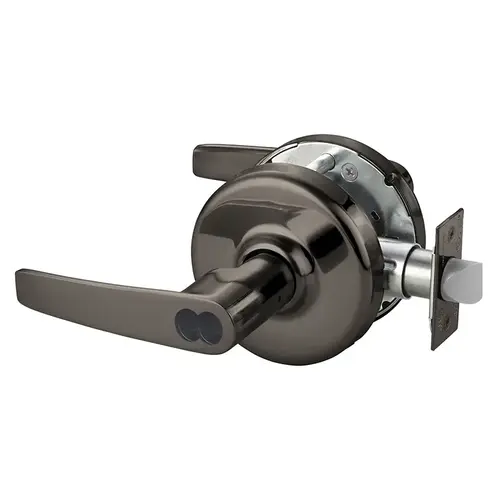 Grade 2 Entry or Office Cylindrical Lock, Armstrong Lever, Corbin Russwin 6-Pin LFIC Less Core, Dark Oxidized Bronze Clear Coated Finish, Non-handed Dark Oxidized Bronze Clear Coated