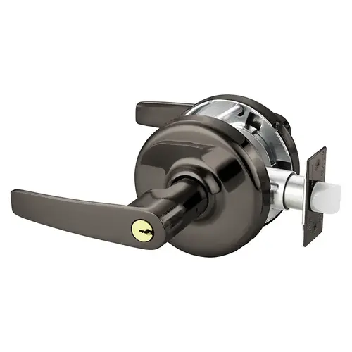 Grade 2 Classroom Cylindrical Lock, Armstrong Lever, Conventional Cylinder, Dark Oxidized Bronze Clear Coated Finish, Non-handed, 3-3/4" Backset Dark Oxidized Bronze Clear Coated