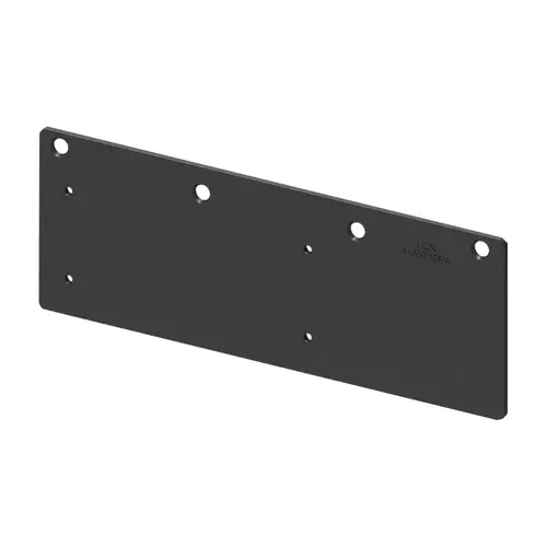 Door Closer Mounting Plates Black Painted