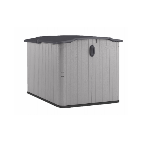 Suncast BMS4950 Storage Shed 4 ft. x 6 ft. Resin Horizontal Peak with