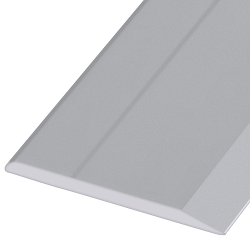 Satin Anodized Aluminum 5/8" Flat Face Mirror Edge Molding  23" Stock Length - pack of 25