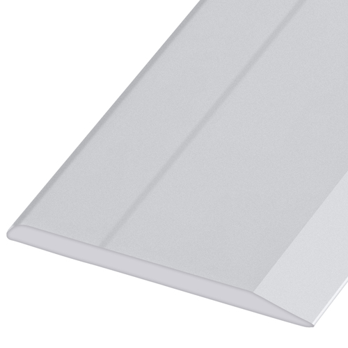 Brite Anodized Aluminum 5/8" Flat Face Mirror Edge Molding 144" Stock Length - pack of 5