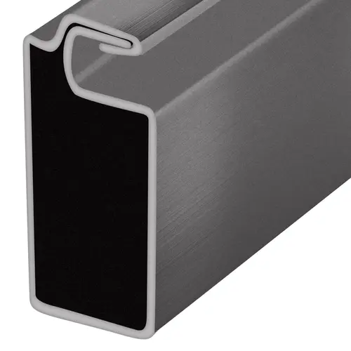 Mill Finish 1" x 7/16" Roll Formed Aluminum Screen Frame -  18" Stock Length - pack of 5