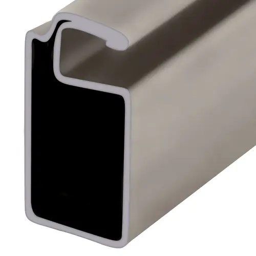 Beige 3/4" x 3/8" Roll Formed Aluminum Screen Frame -  4 inch Sample