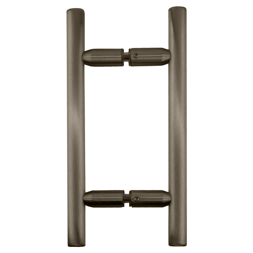 Brushed Nickel 6" Ladder Style Back-to-Back Pull Handle