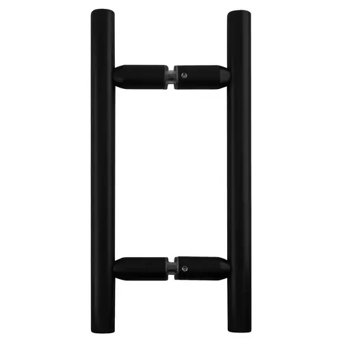 Matte Black 6" Ladder Style Back-to-Back Pull Handle