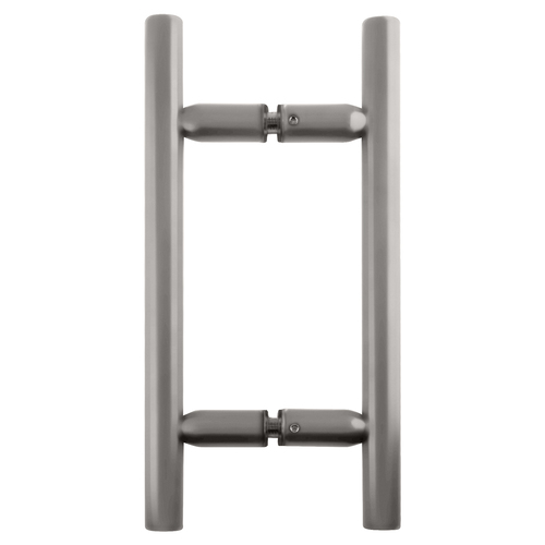 Satin Chrome 6" Ladder Style Back-to-Back Pull Handle