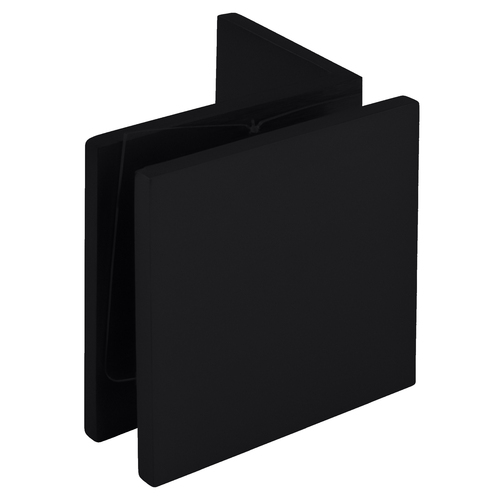 Matte Black Fixed Panel Square Clamp With Small Leg