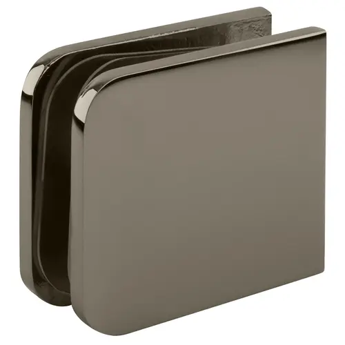 Polished Nickel Oversized Fixed Panel U-Clamp