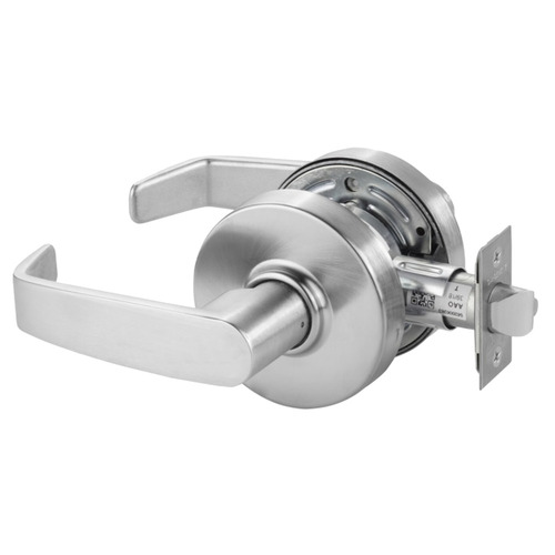 2028-7U15 LL 26D Cylindrical Lock Satin Chrome