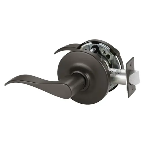 Grade 1 Passage Cylindrical Lock, G Lever, Non-Keyed, Oil Rubbed Bronze Finish, Not Handed Oil Rubbed Bronze