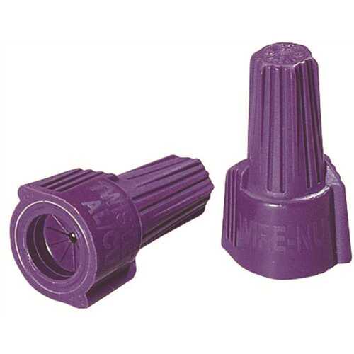 Ideal 30-1765S Twister Al/Cu Wire Connectors, Purple