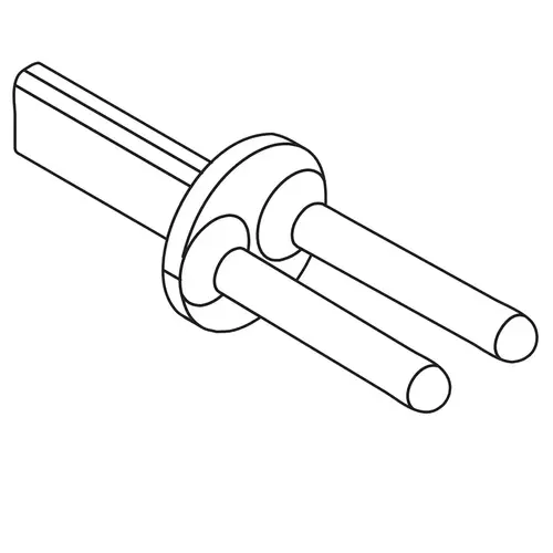 Schlage Electronics 23446347 AD Series Small Format Interchangeable Core Driver Tailpiece