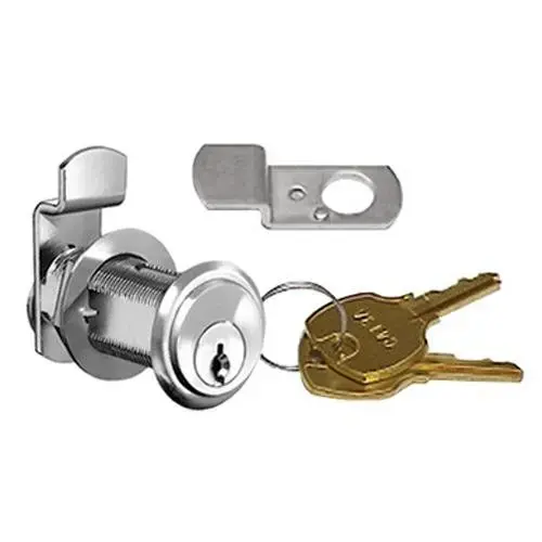 Cam Lock Satin Chrome