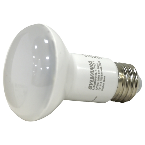 Sylvania 73993 LED Bulb, Flood/Spotlight, R20 Lamp, 35 W Equivalent, E26 Lamp Base, Dimmable, Warm White Light - pack of 2