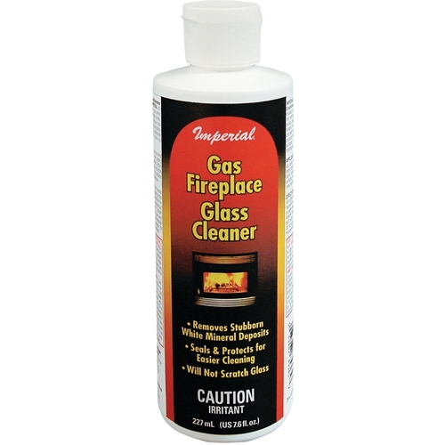 IMPERIAL KK0044 Gas Fireplace Glass Cleaner, Liquid, Beige/Opaque, Viscous Liquid, 7.6 fl-oz Bottle