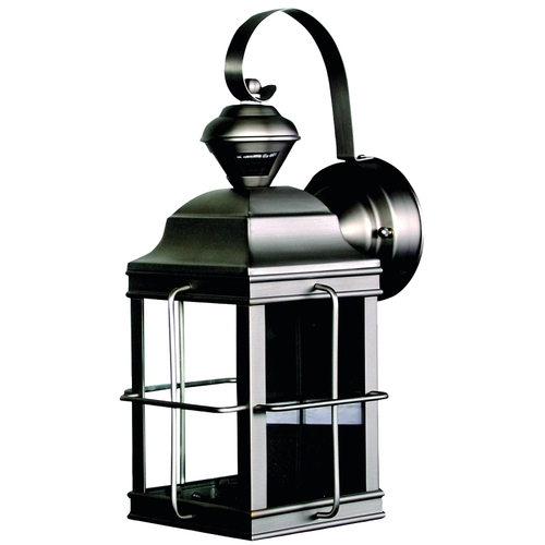 Heath Zenith HZ-4144-NB Dualbrite Series Motion Activated Decorative Light, 120 V, 100 W, Incandescent Lamp