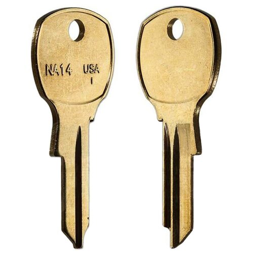 Kaba Ilco NA14-BR 1069L 1069L CompX National Cabinet Key Blank