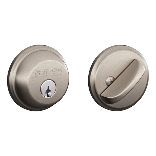 Schlage Residential B60 619 12-287 KD Grade 1 Single Cylinder Deadbolt ...