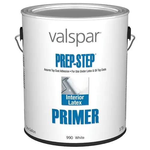 Prep-Step 044.0000.007 Latex Primer, White, 1 gal, Can