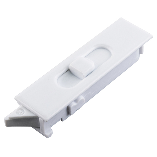 Brixwell 85-932RH-XCP2 Silver Line Snap-In Tilt Latch 85 Series Right Hand White - pack of 2