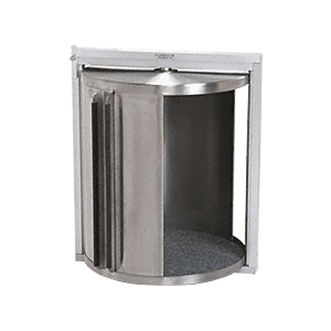 Rotating Drum with Satin or Bronze Anodized Perimeter