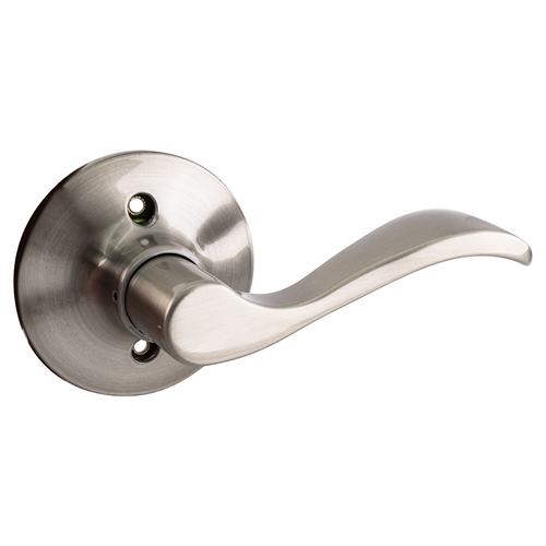 Naples Right-Hand Dummy Door Lever Satin Nickel