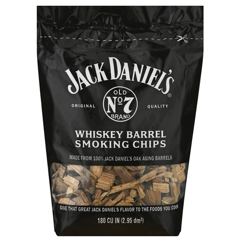 JACK DANIELS CWHI-XCP6 Jack Daniels Tennessee Whiskey Oak Wood Smoking Chips - pack of 6