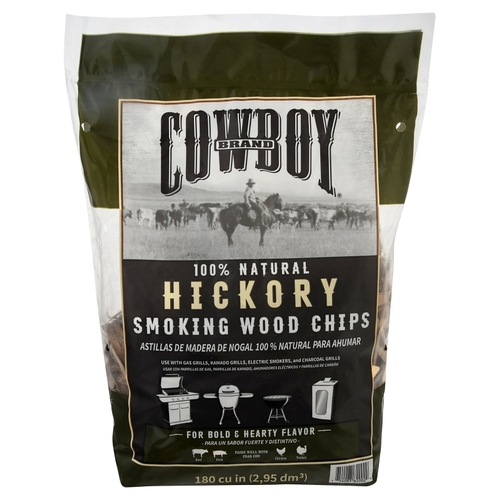 Cowboy 51112T Smoking Chip, 12 in L, Wood, 180 cu-in