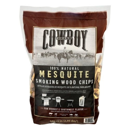 CHIP WOOD MESQUITE TRAY 180CI - pack of 6